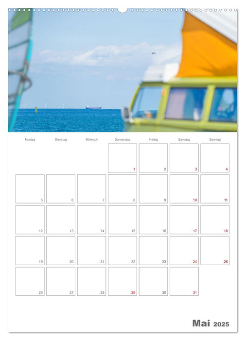 Vanlife Jahresplaner (CALVENDO Premium Wandkalender 2025)