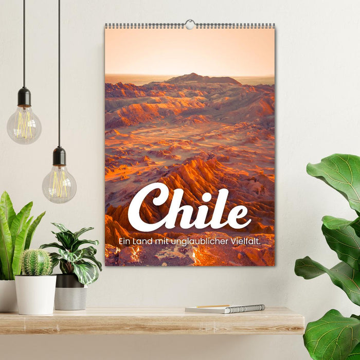 Chile - Ein Land mit unglaublicher Vielfalt. (CALVENDO Wandkalender 2025)