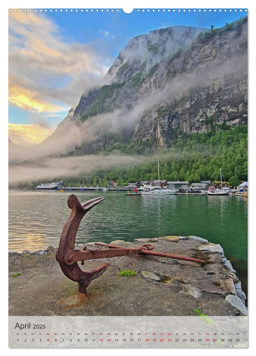 Unterwegs in Norwegen - Mit dem Wohnmobil an schönen Orten verweilen (CALVENDO Premium Wandkalender 2025)