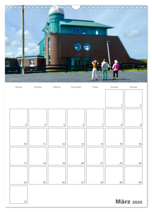 Wangerooge anders erleben (CALVENDO Wandkalender 2025)