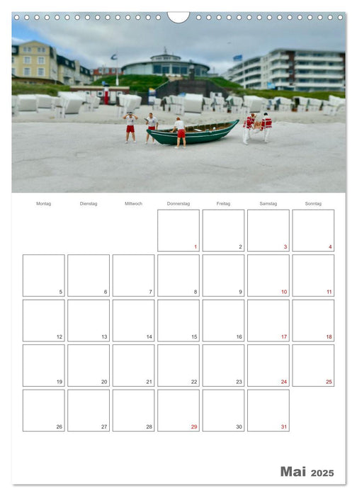 Wangerooge anders erleben (CALVENDO Wandkalender 2025)