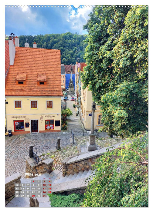 Loket - Idyllisches Städtchen in Tschechien (CALVENDO Wandkalender 2025)