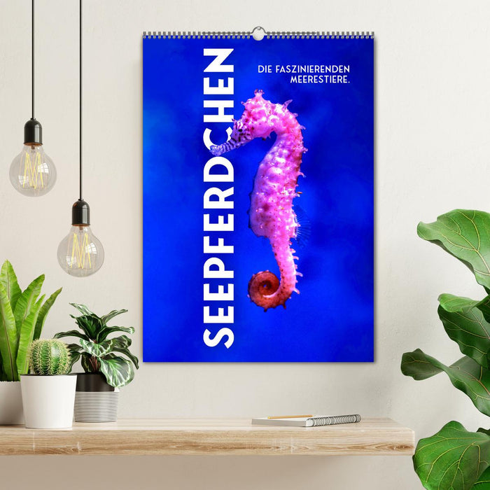 Seepferdchen - Die faszinierende Meerestiere. (CALVENDO Wandkalender 2025)