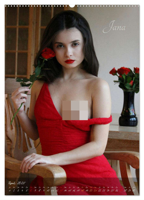 Erotik Fotoart Hot Girls (CALVENDO Premium Wandkalender 2025)