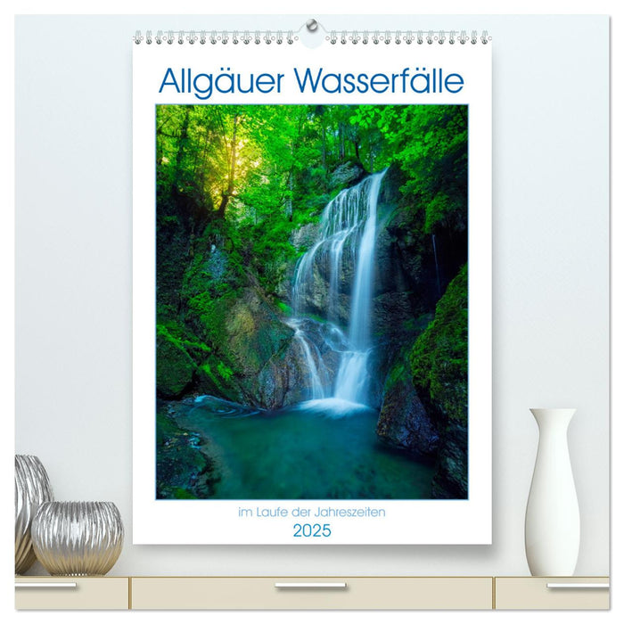 Allgäuer Wasserfälle (CALVENDO Premium Wandkalender 2025)
