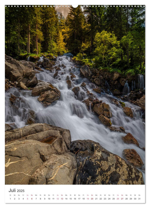 Allgäuer Wasserfälle (CALVENDO Premium Wandkalender 2025)