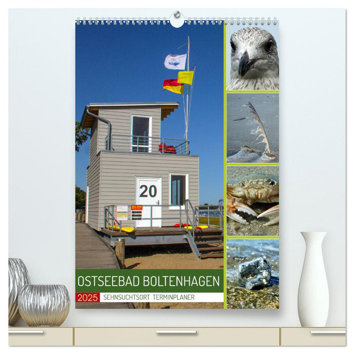 Sehnsuchtsort Ostseebad Boltenhagen (CALVENDO Premium Wandkalender 2025)