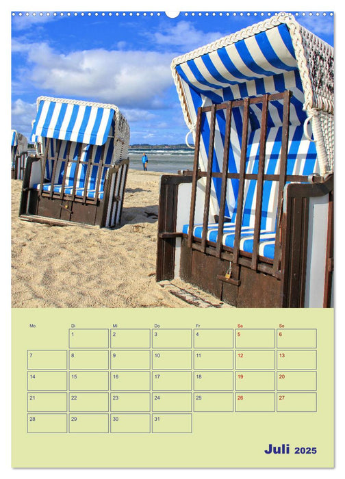 Sehnsuchtsort Ostseebad Boltenhagen (CALVENDO Premium Wandkalender 2025)