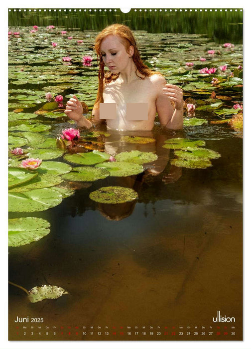 Akt im Wasser - sinnliche Nymphen (CALVENDO Wandkalender 2025)