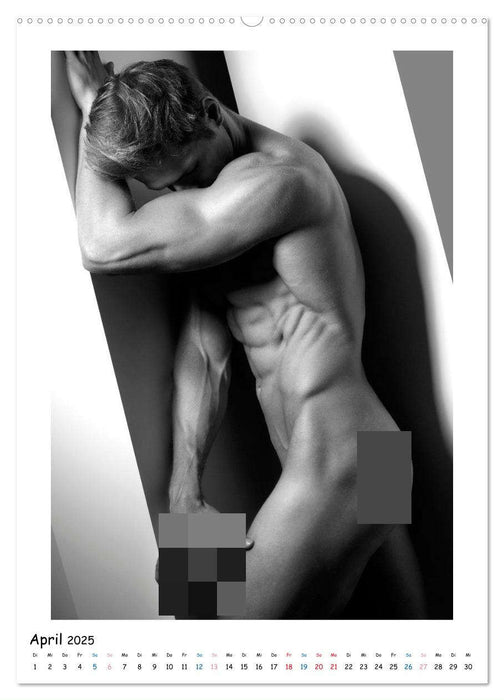 Männer... Skulptur deluxe (CALVENDO Premium Wandkalender 2025)