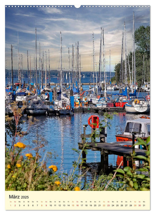 Flensburg - so bezaubernd (CALVENDO Premium Wandkalender 2025)