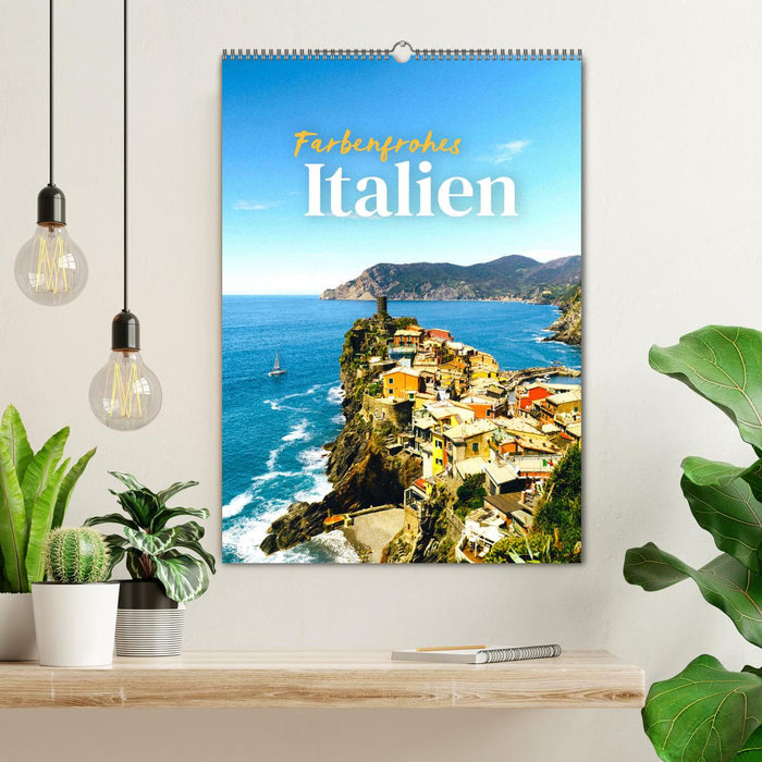 Farbenfrohes Italien (CALVENDO Wandkalender 2025)