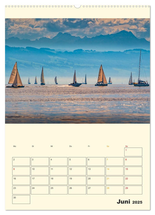 Segeln bis zum Horizont (CALVENDO Premium Wandkalender 2025)