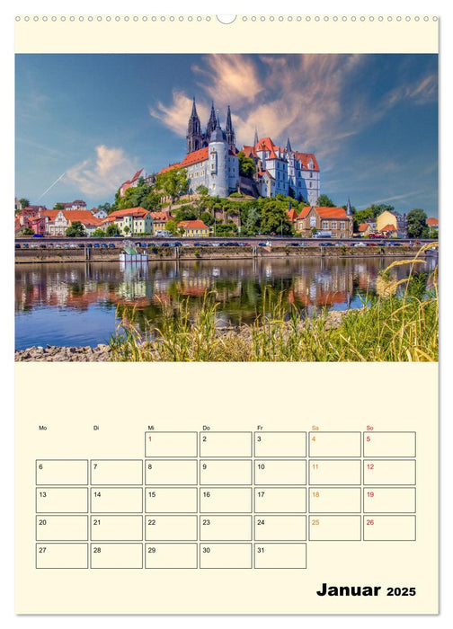 Mein Sachsen (CALVENDO Premium Wandkalender 2025)