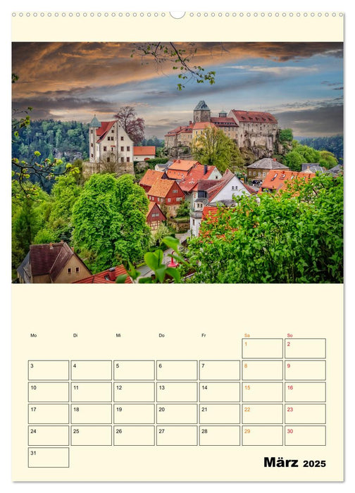 Mein Sachsen (CALVENDO Premium Wandkalender 2025)