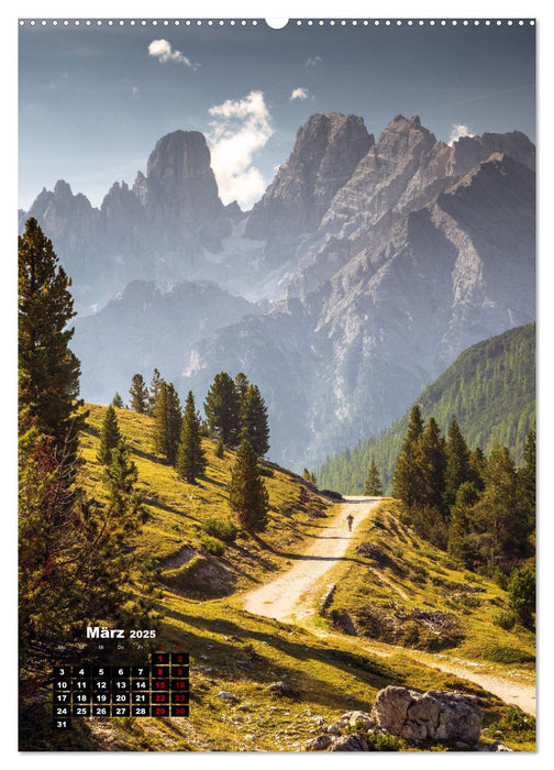 Südtirol, das Wanderparadies (CALVENDO Premium Wandkalender 2025)