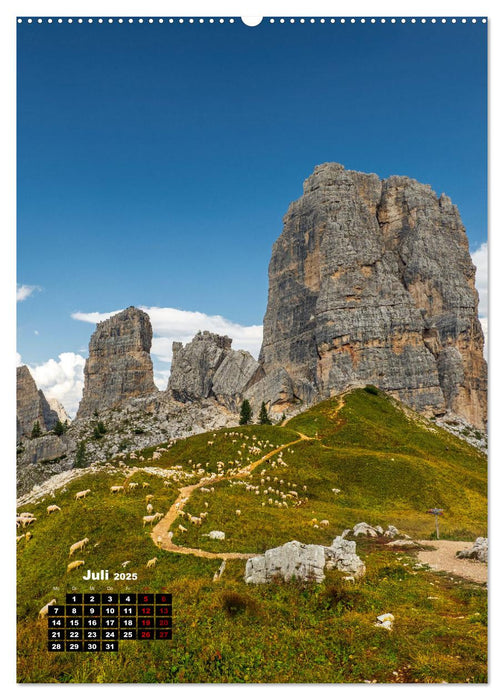 Südtirol, das Wanderparadies (CALVENDO Premium Wandkalender 2025)