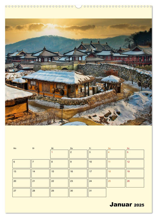 Südkorea - Tradition und Hightech (CALVENDO Premium Wandkalender 2025)