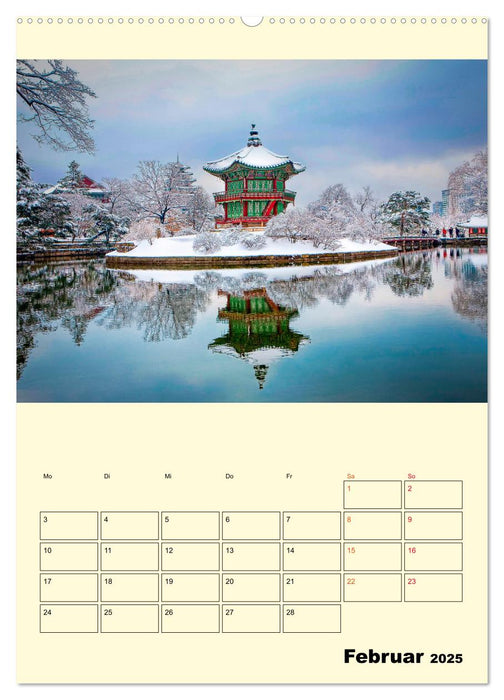 Südkorea - Tradition und Hightech (CALVENDO Premium Wandkalender 2025)