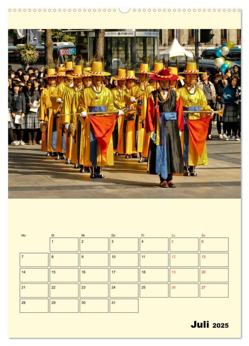 Südkorea - Tradition und Hightech (CALVENDO Premium Wandkalender 2025)