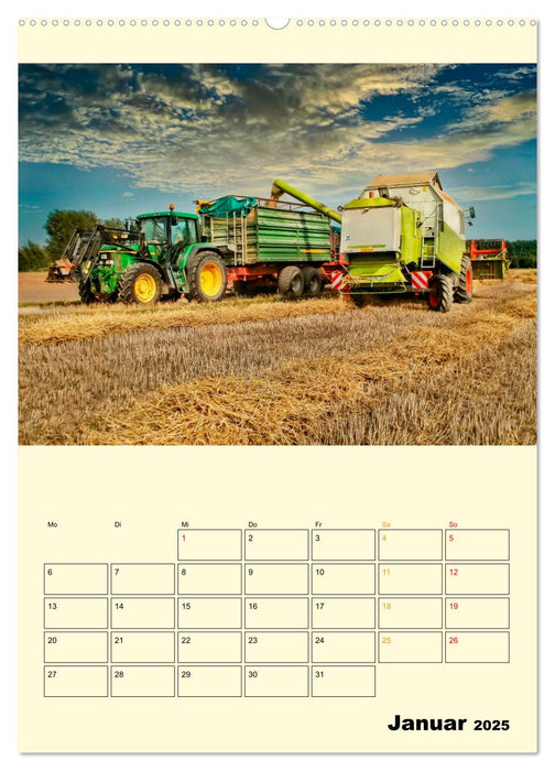 Landwirtschaft - digital in die Zukunft (CALVENDO Premium Wandkalender 2025)