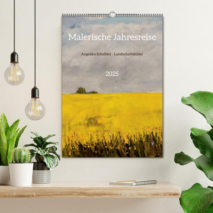 Malerische Jahresreise (CALVENDO Wandkalender 2025)