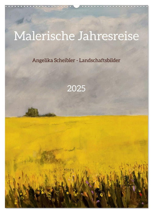 Malerische Jahresreise (CALVENDO Wandkalender 2025)