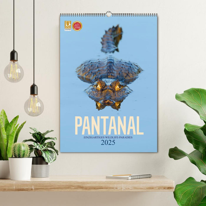 Pantanal – Einzigartiges Wildlife-Paradies (CALVENDO Wandkalender 2025)