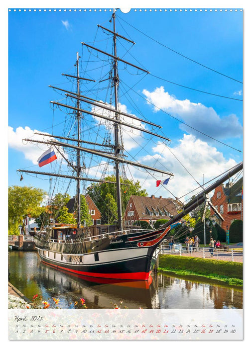 Papenburg. Längste Fehnkolonie Deutschlands (CALVENDO Premium Wandkalender 2025)