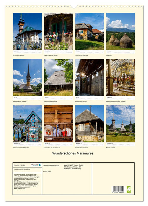 Wunderschönes Maramures (CALVENDO Wandkalender 2025)