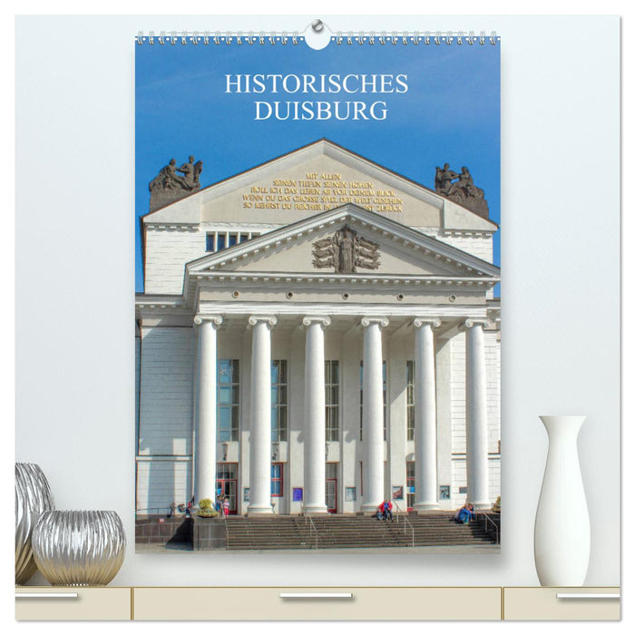 Historisches Duisburg (CALVENDO Premium Wandkalender 2025)