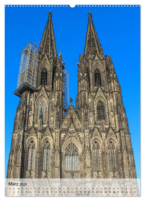 Kirchen in Köln - Highlights und Geheimtipps (CALVENDO Premium Wandkalender 2025)
