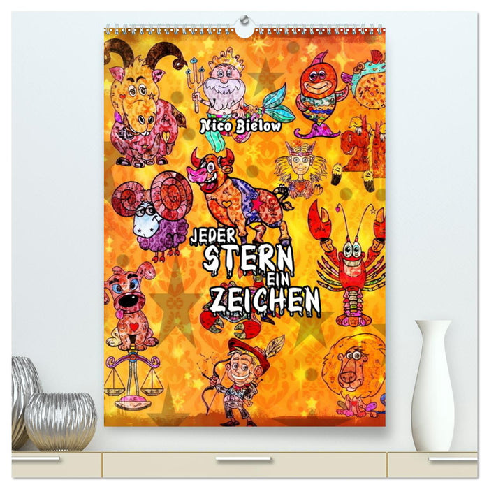 Jeder Stern ein Zeichen (CALVENDO Premium Wandkalender 2025)