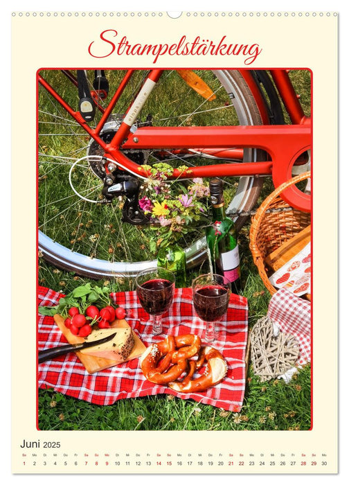 Aus Liebe: Picknick für Zwei (CALVENDO Wandkalender 2025)