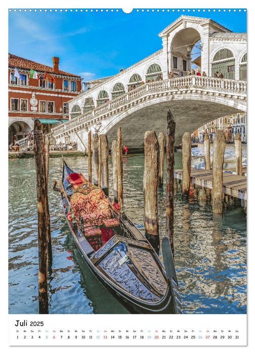 Venedig - Magische Impressionen (CALVENDO Premium Wandkalender 2025)