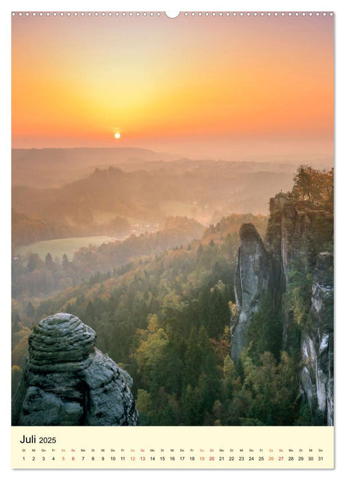 Abenteuer Nationalpark in Deutschland (CALVENDO Premium Wandkalender 2025)