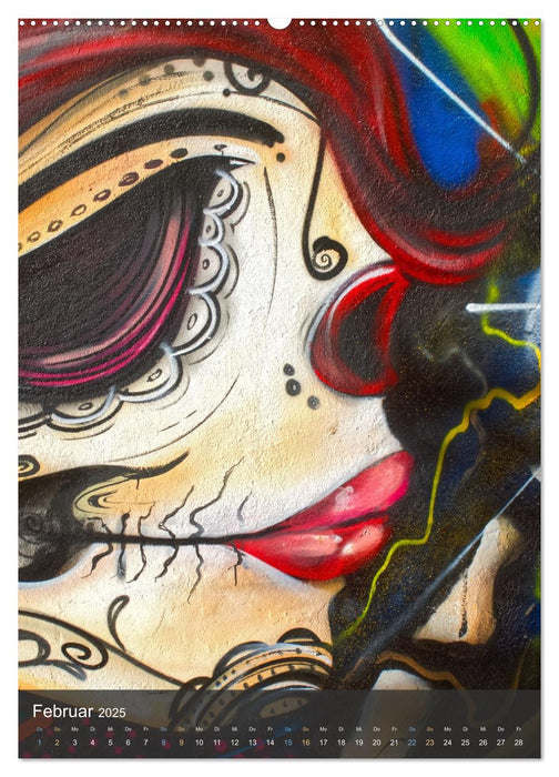 Graffiti Kunst an der frischen Luft (CALVENDO Premium Wandkalender 2025)