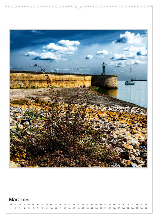 Stimmungsvolle Landschaften an der Nordseeküste (CALVENDO Premium Wandkalender 2025)