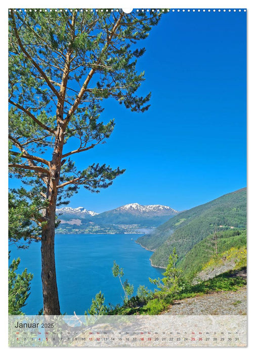 Unterwegs in Norwegen - Mit dem Wohnmobil an schönen Orten verweilen (CALVENDO Wandkalender 2025)