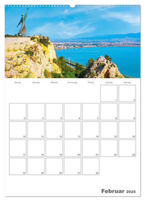 Cagliari - Urlaubsplaner (CALVENDO Premium Wandkalender 2025)