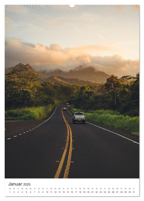 Hawaii - Das wunderschöne Land im Pazifik. (CALVENDO Premium Wandkalender 2025)