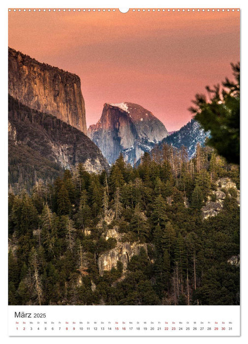 Yosemite Nationalpark - Einer der schönsten Orte der Welt. (CALVENDO Premium Wandkalender 2025)