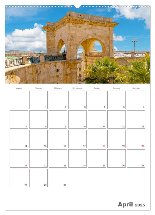 Cagliari - Urlaubsplaner (CALVENDO Wandkalender 2025)