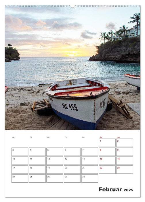 Curacao - Terminplaner (CALVENDO Premium Wandkalender 2025)