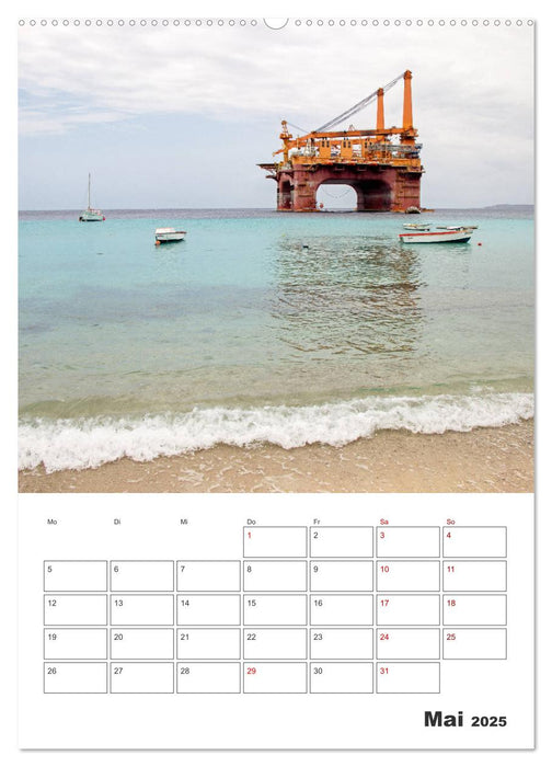 Curacao - Terminplaner (CALVENDO Premium Wandkalender 2025)