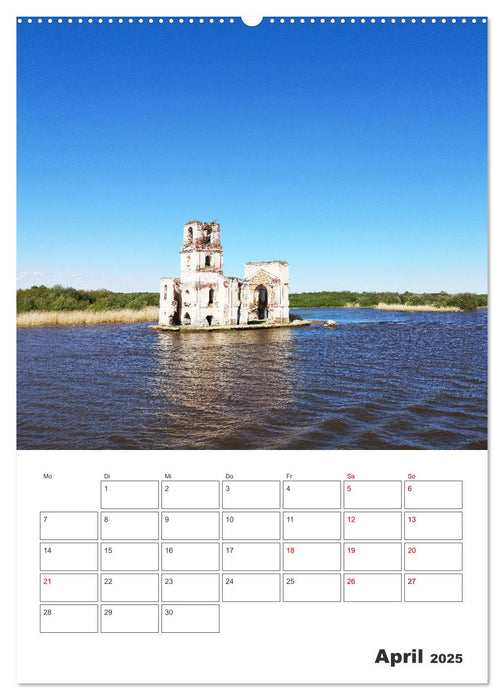 Russland - Terminplaner (CALVENDO Premium Wandkalender 2025)