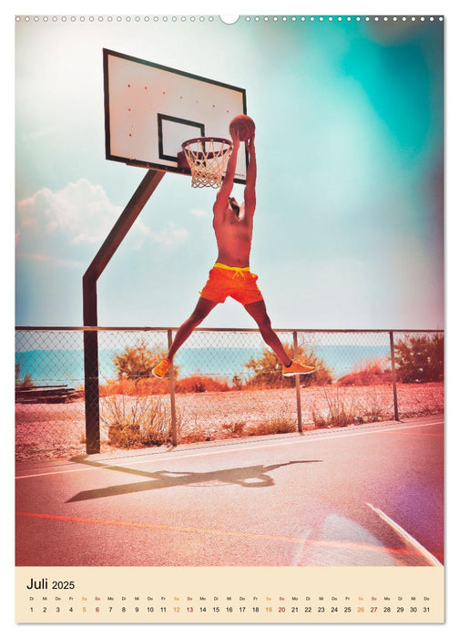 Basketball Fun (CALVENDO Premium Wandkalender 2025)