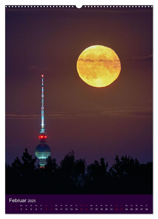 Berliner Fernsehturm - Magische Momente (CALVENDO Premium Wandkalender 2025)