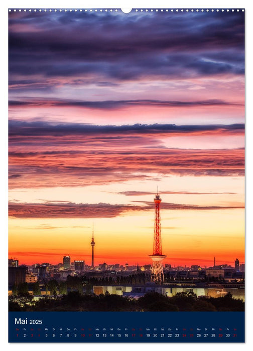 Berliner Fernsehturm - Magische Momente (CALVENDO Premium Wandkalender 2025)