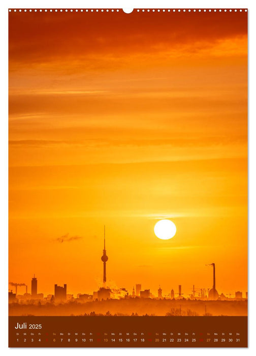 Berliner Fernsehturm - Magische Momente (CALVENDO Premium Wandkalender 2025)